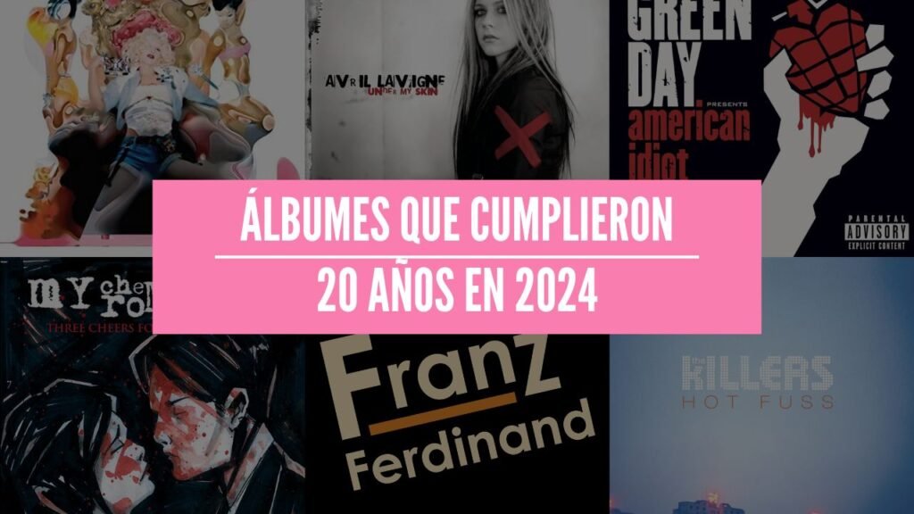 álbumes 20 años en 2024