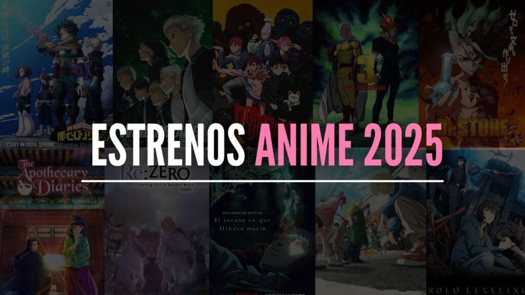 estrenos anime 2025