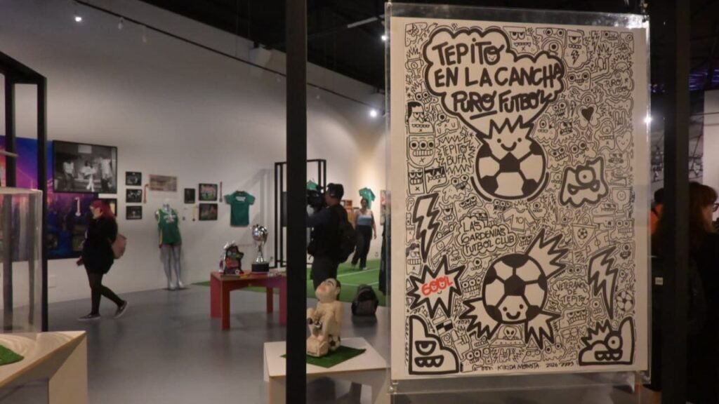 El futbol y el sonidero llegan a la Galería José María Velasco en el corazón de Tepito